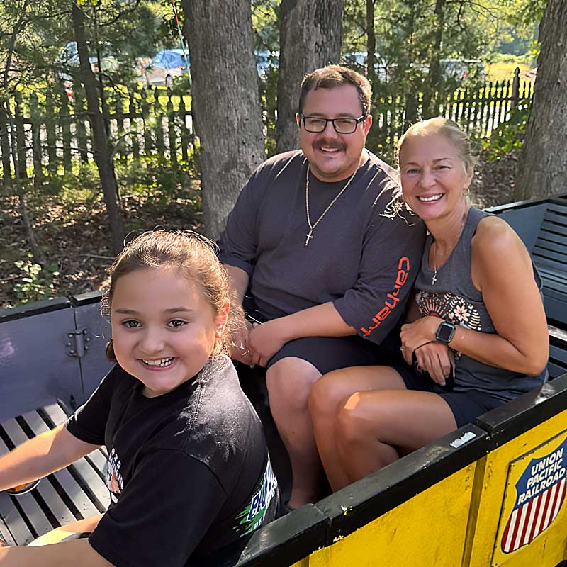 Camp Haluwasa Shoreline Railroad Day Event