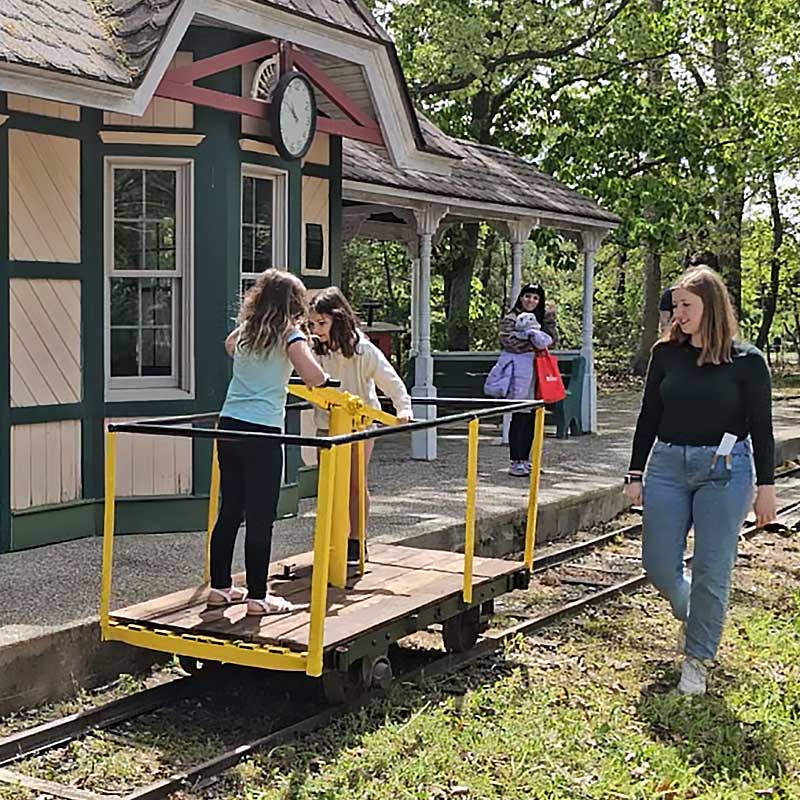 Ride Haluwasa Shoreline Railroad Train Event